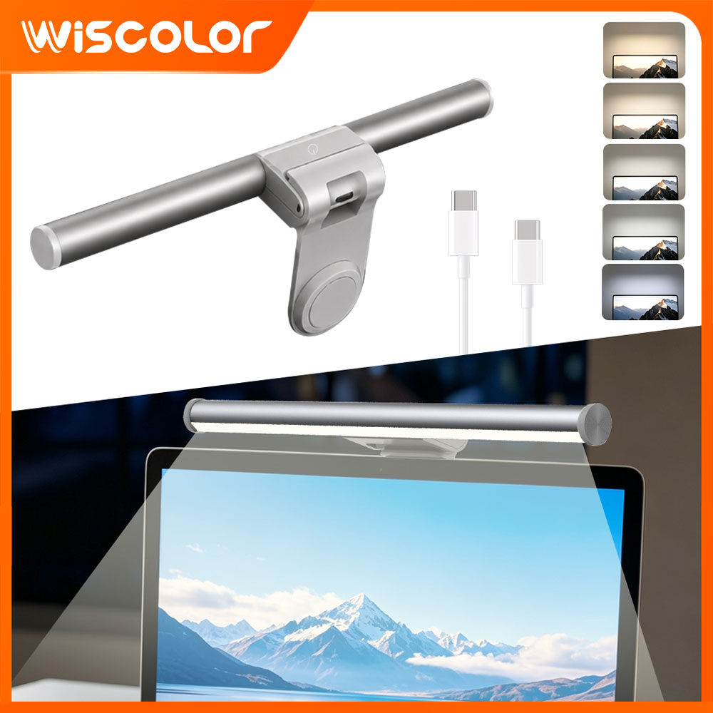 Setup Desk Monitor - RGBIC Led Lights Setup Dimmable Monitor