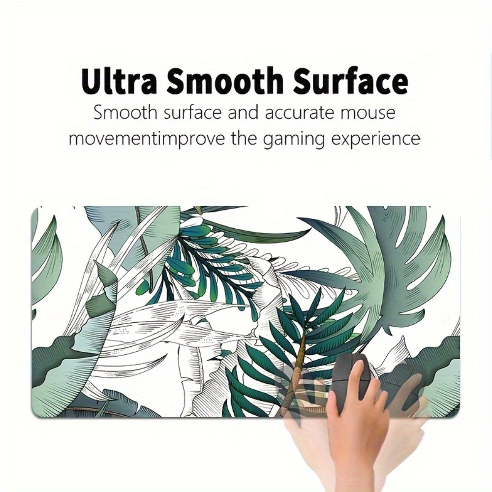 Tropical plant pattern, anti-s - Desk Setup Simple ulasan dan harga