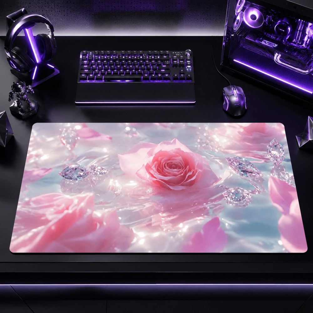 Original pink rose watermark.  - Desk Setup Simple ulasan dan harga