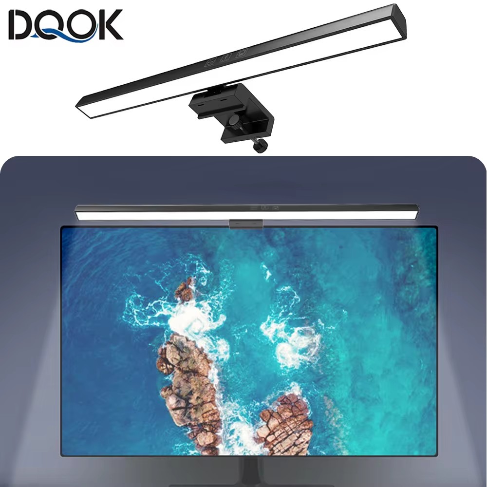 Screen LED Bar Desk Lamp PC Co - Desk Setup Notebook ulasan dan harga