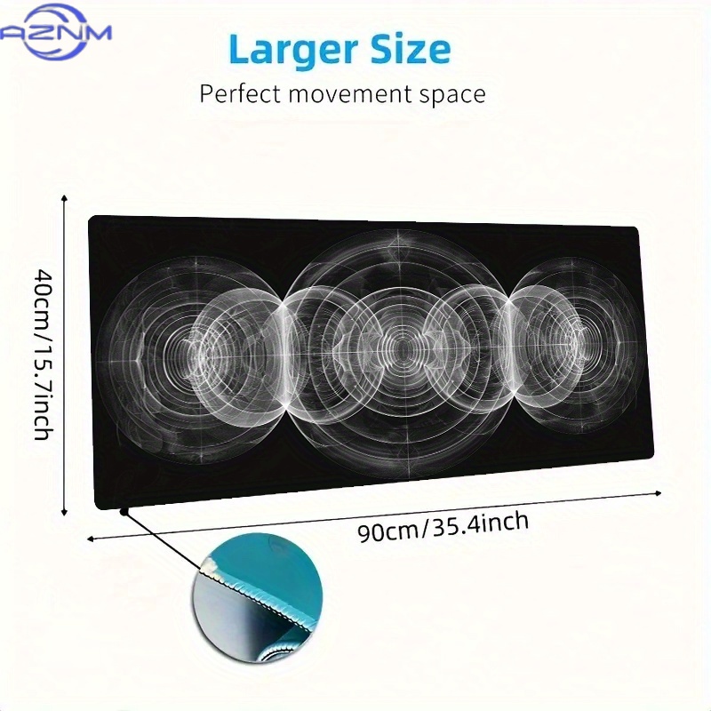 Large Black and White Spiral P - Desk Setup Black And White ulasan dan harga