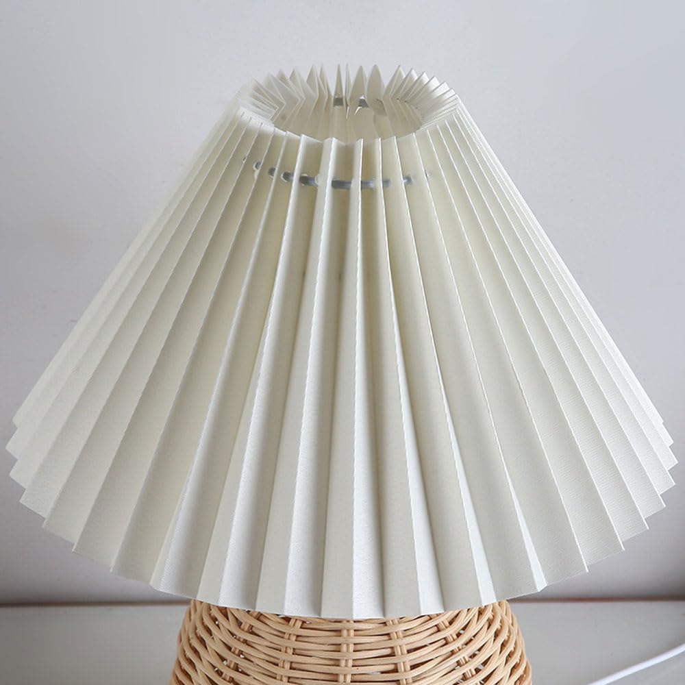 SCKDAY LED Pleated Table Lamp  - Desk Setup Aesthetic ulasan dan harga