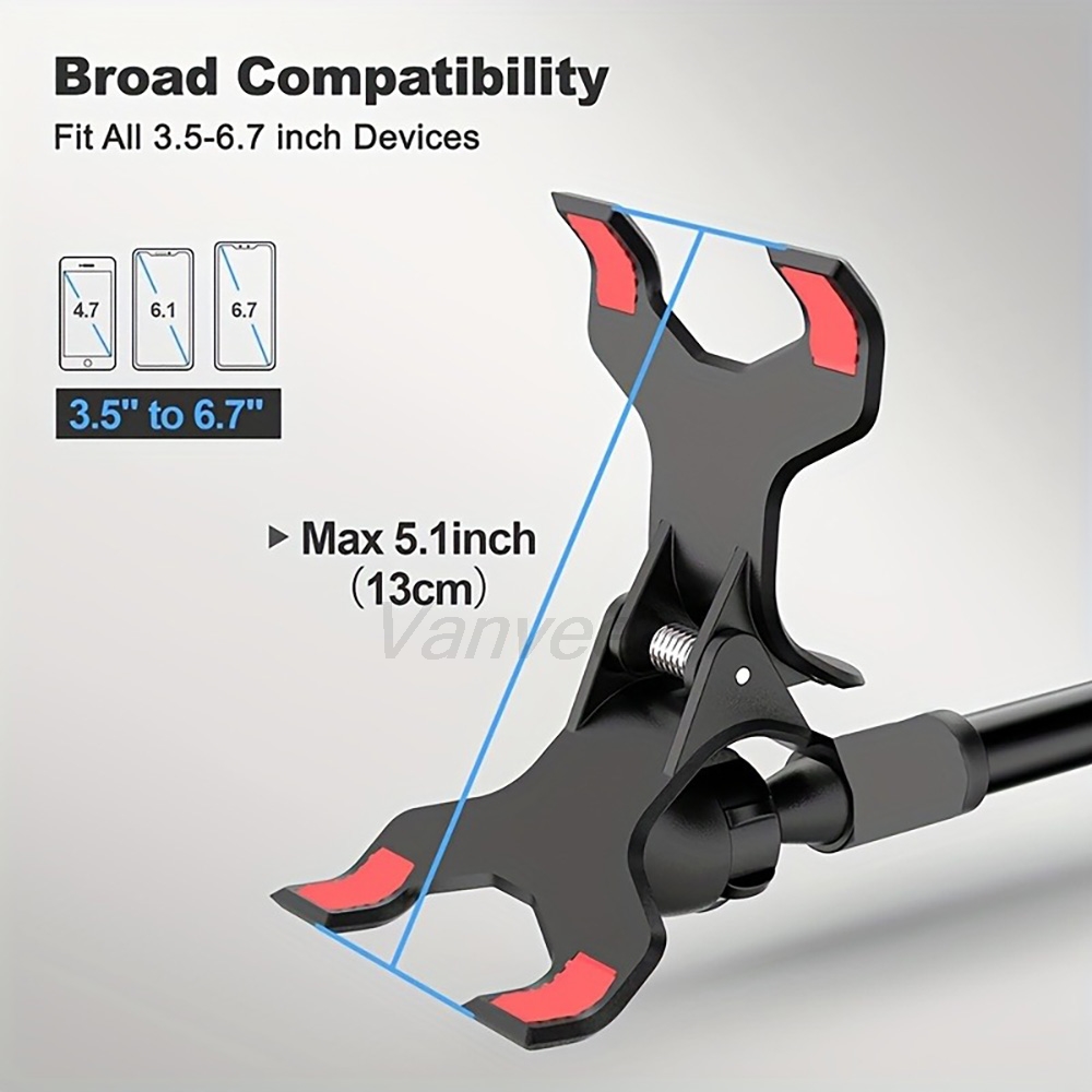 360° Mobile Phone Holder Stand - Desk Setup Stand ulasan dan harga