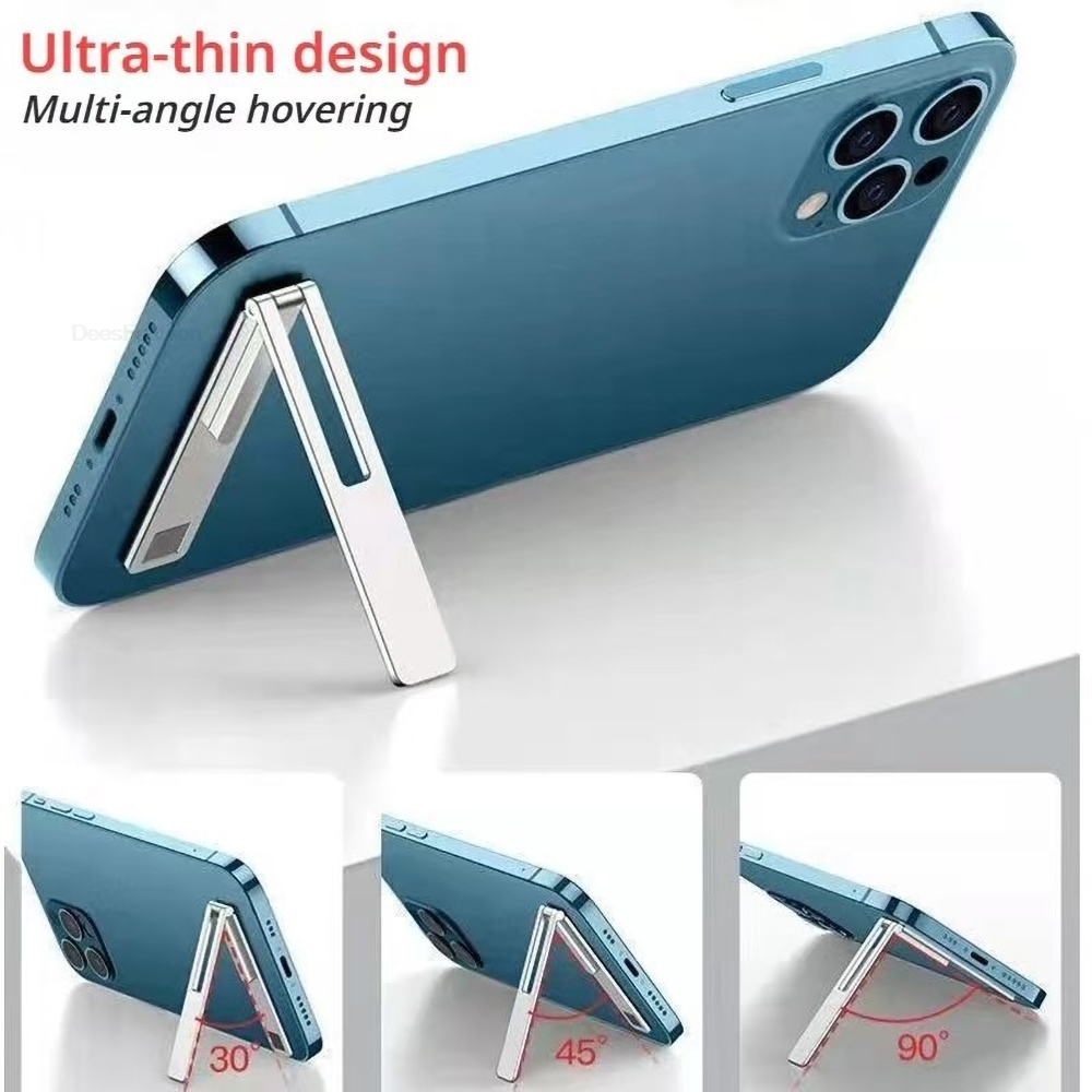 Metal Steel Folding Phone Brac - Desk Setup Stand ulasan dan harga