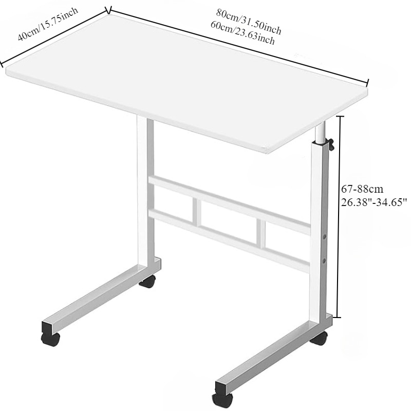 Bedside Desk with Universal Wh - Desk Setup Notebook ulasan dan harga