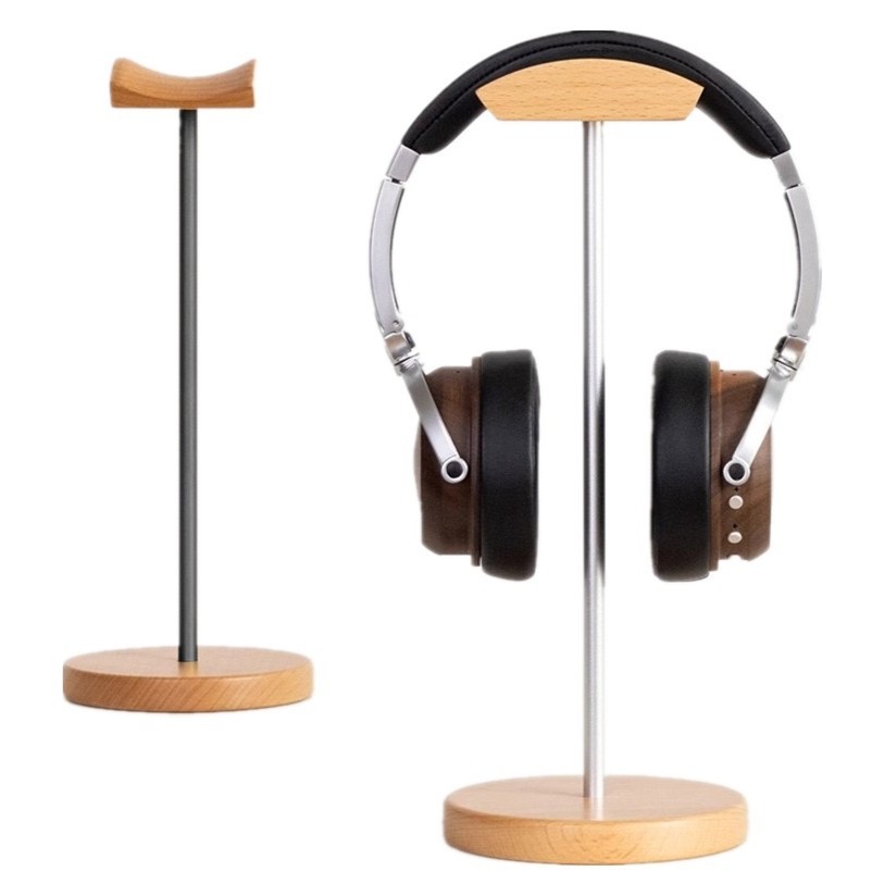 Black Walnut Wood & Aluminum H - Gaming Setup Desk ulasan dan harga