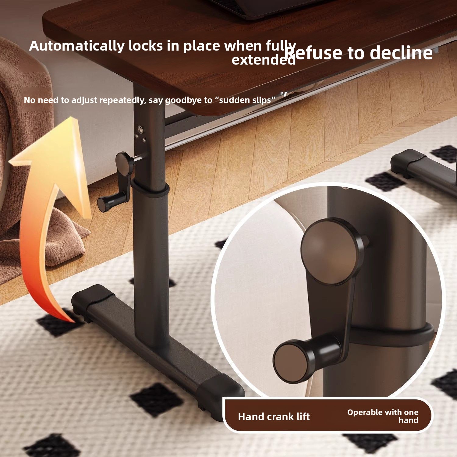 Modern Simple Adjustable Heigh - Desk Setup Notebook ulasan dan harga