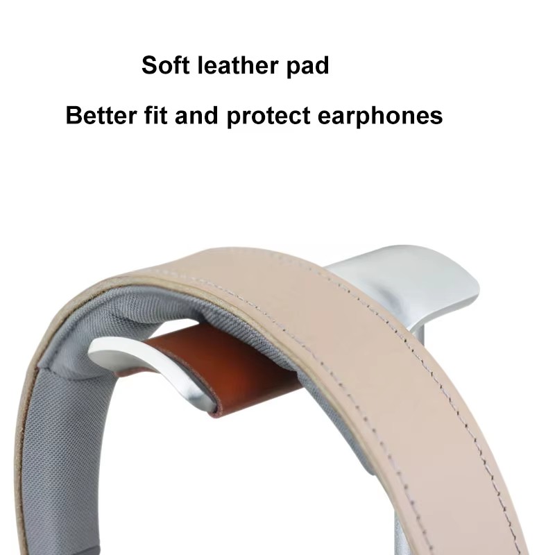 Curved Aluminum Headphone Stan - Gaming Setup Desk ulasan dan harga