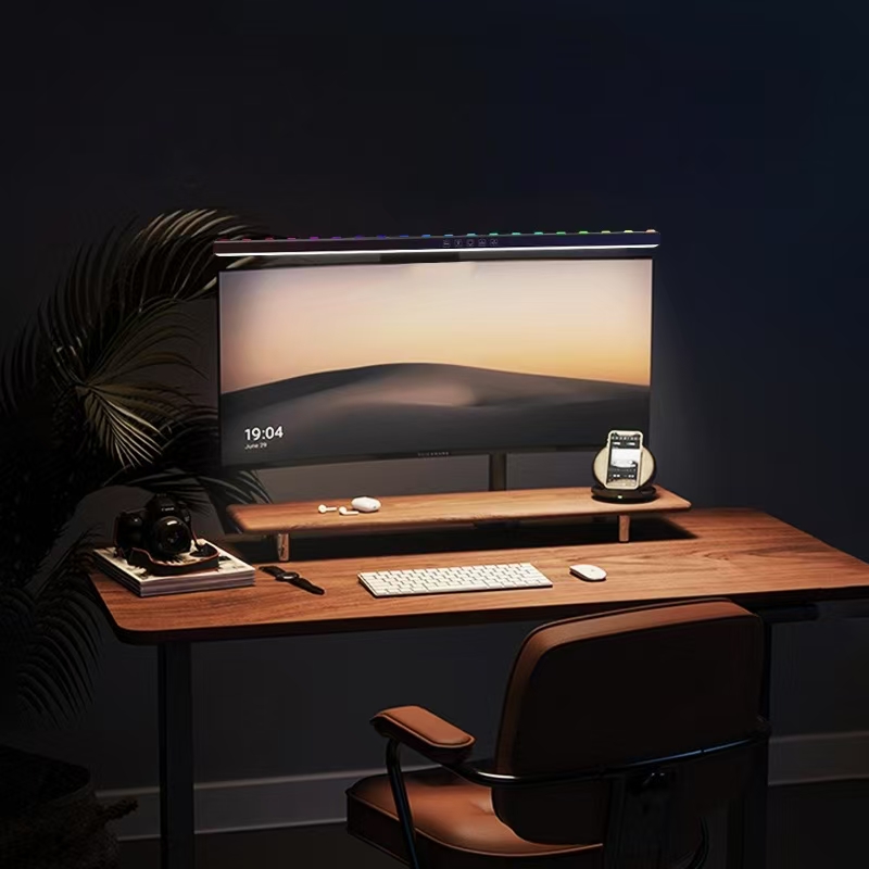 LED Monitor Light Hanging Desk - Setup Desk Monitor ulasan dan harga