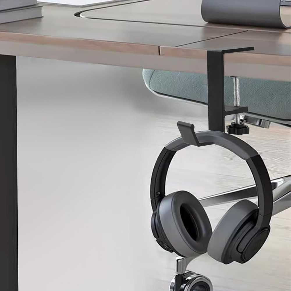 Aluminum Alloy Headphone Hook  - Gaming Setup Desk ulasan dan harga