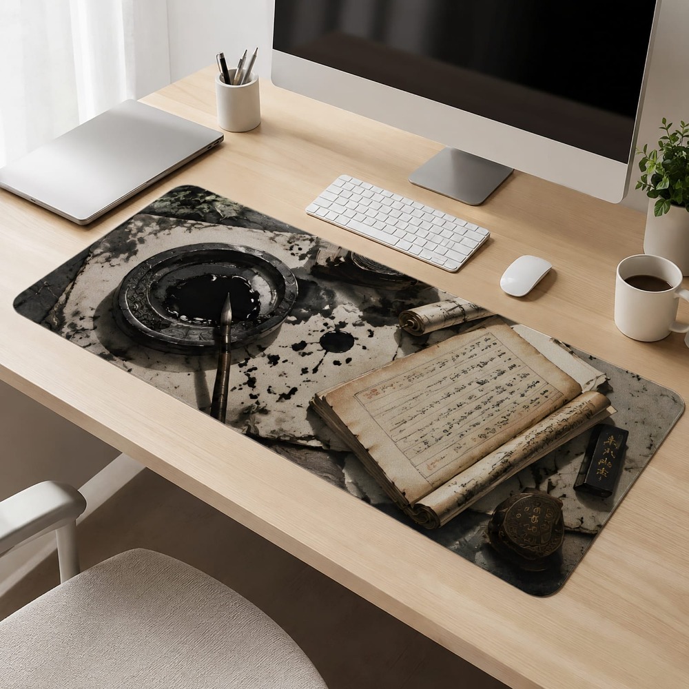 Retro Chinese calligraphy, ant - Desk Setup Simple ulasan dan harga