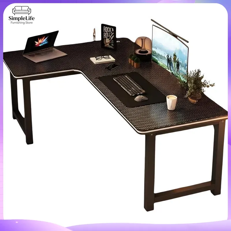 Corner Gaming Desk Computer De - Setup Desk Monitor ulasan dan harga