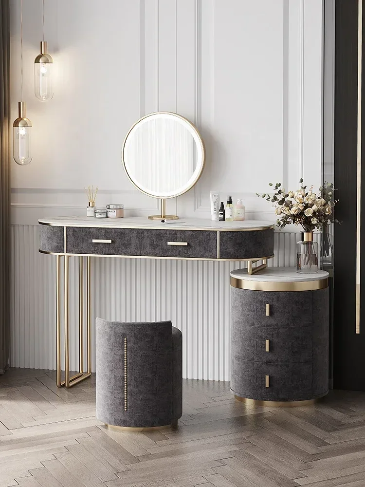 Bedroom Set European Furniture - Desk Vanity Setup ulasan dan harga