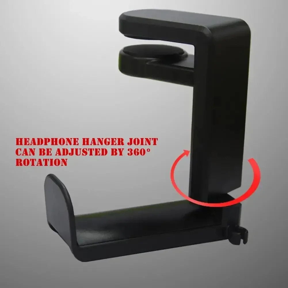 No Punch Headphone Hook Clip H - Gaming Setup Desk ulasan dan harga