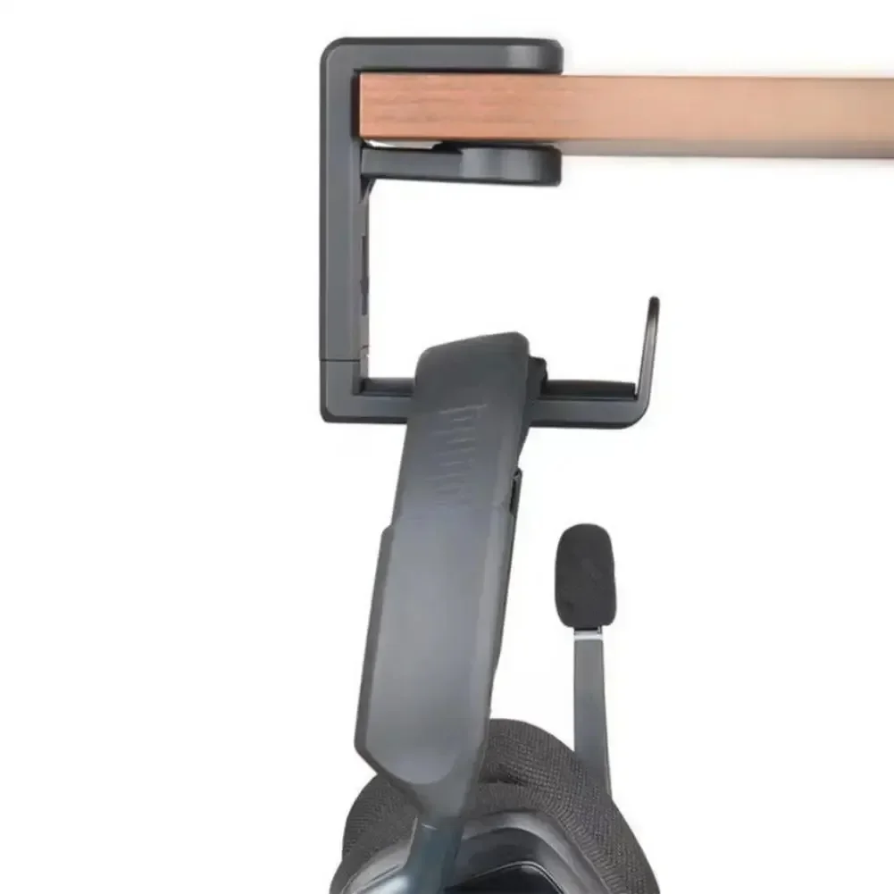 No Punch Headphone Hook Clip H - Gaming Setup Desk ulasan dan harga