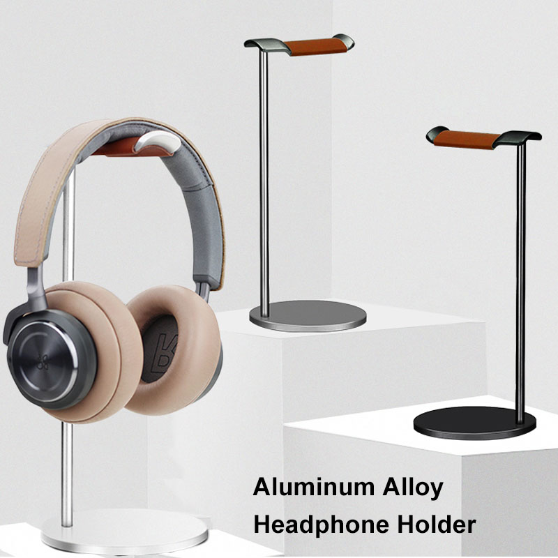 Curved Aluminum Headphone Stan - Gaming Setup Desk ulasan dan harga