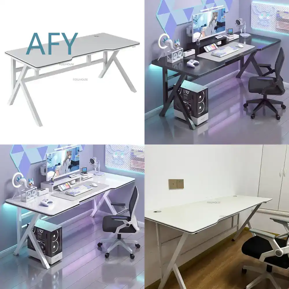 Nordic Computer Desk for Home  - Desk Setup Simple ulasan dan harga