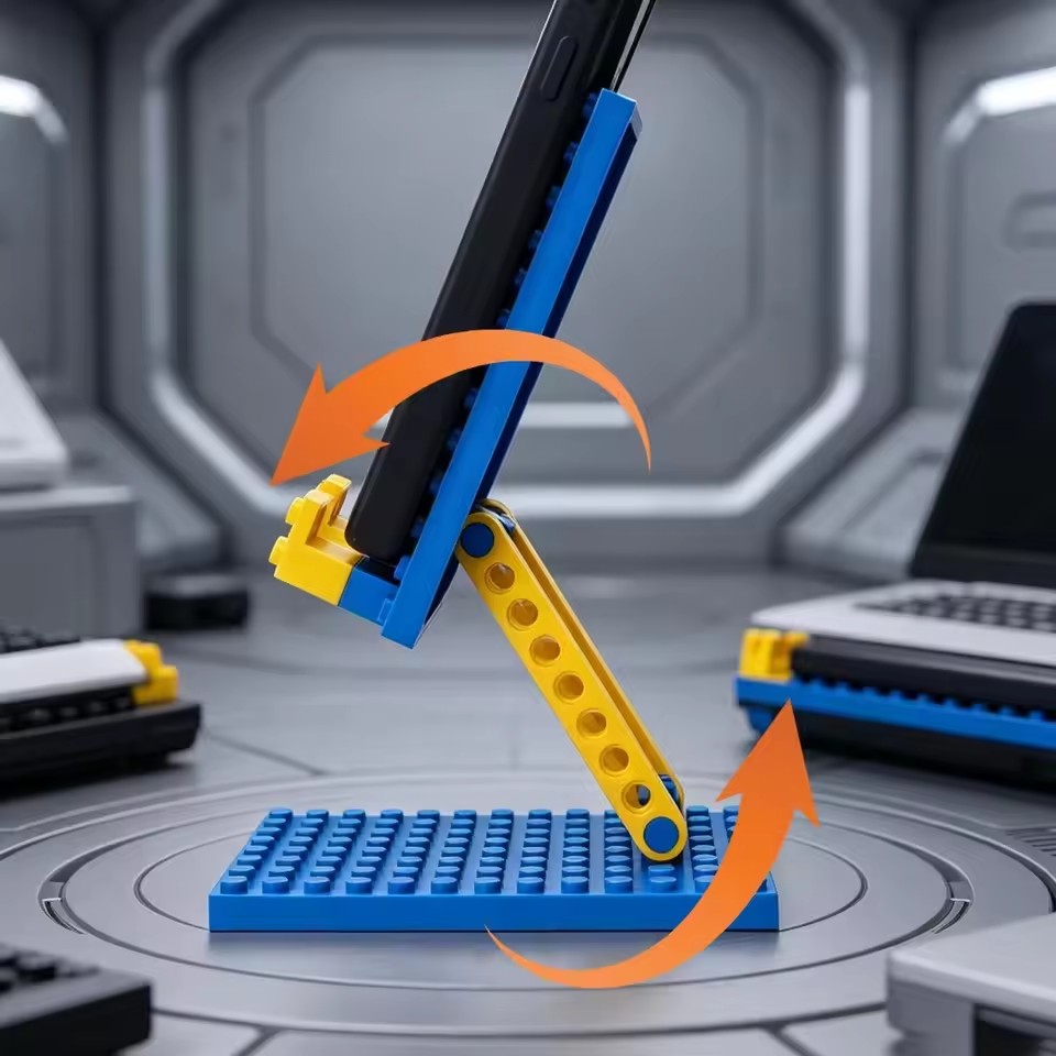 Flexible Folding Phone Holder  - Desk Setup Stand ulasan dan harga