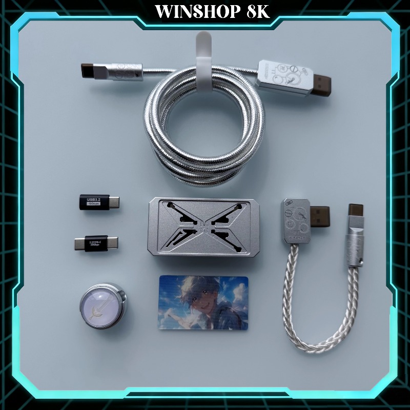 WINSHOP Esports HUB Dual-In 4- - Desk Setup Aesthetic ulasan dan harga