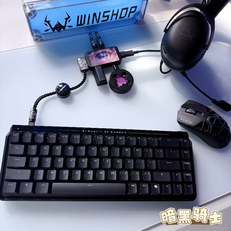 WINSHOP Esports HUB Dual-In 4- - Desk Setup Aesthetic ulasan dan harga