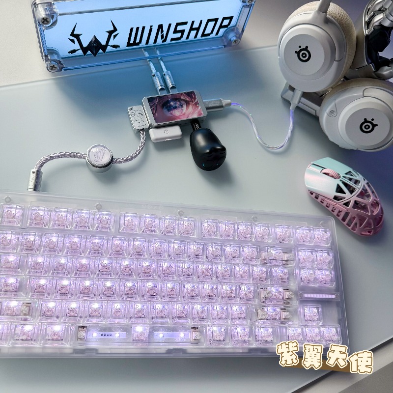 WINSHOP Esports HUB Dual-In 4- - Desk Setup Aesthetic ulasan dan harga