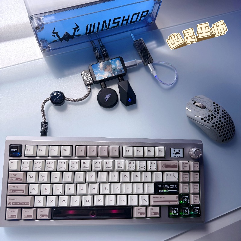 WINSHOP Esports HUB Dual-In 4- - Desk Setup Aesthetic ulasan dan harga