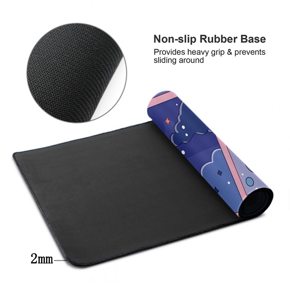 HYBXAXC Moon and Stars Large D - Desk Setup Aesthetic ulasan dan harga