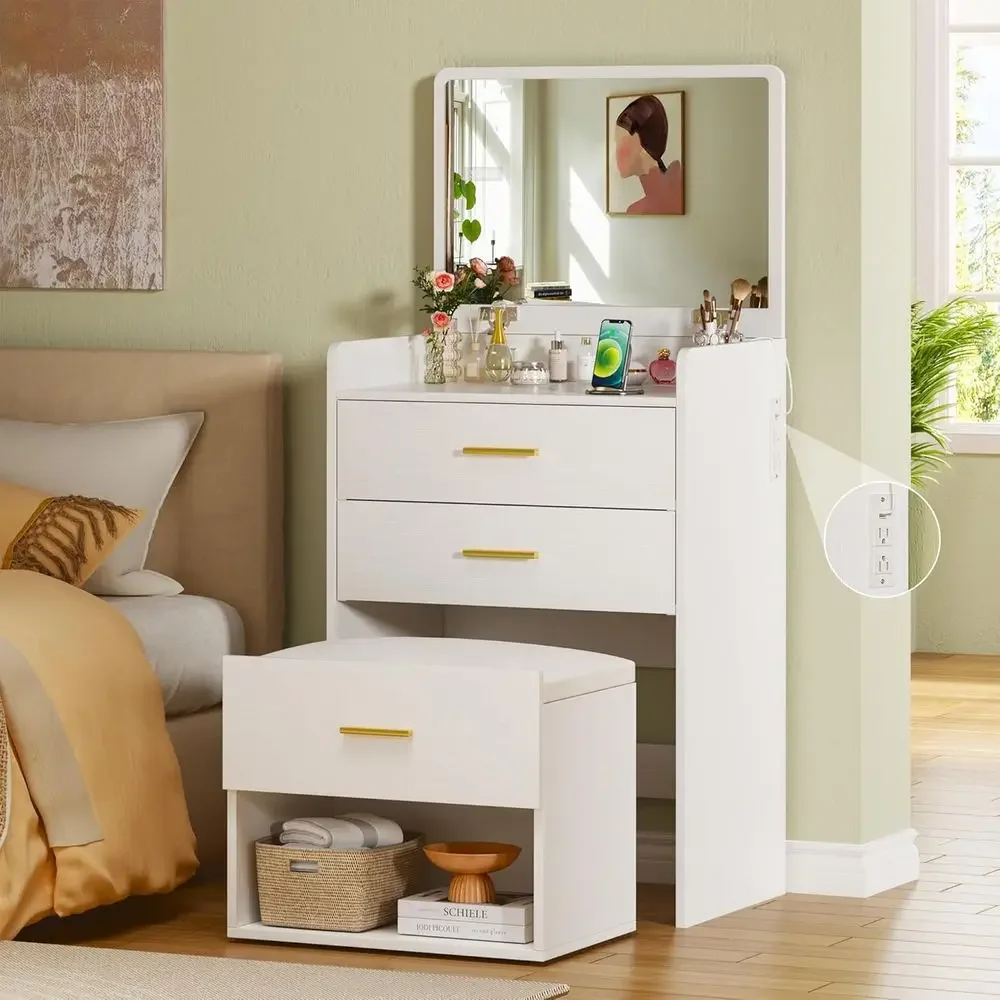 3-in-1 Vanity Desk with Flip-U - Desk Vanity Setup ulasan dan harga