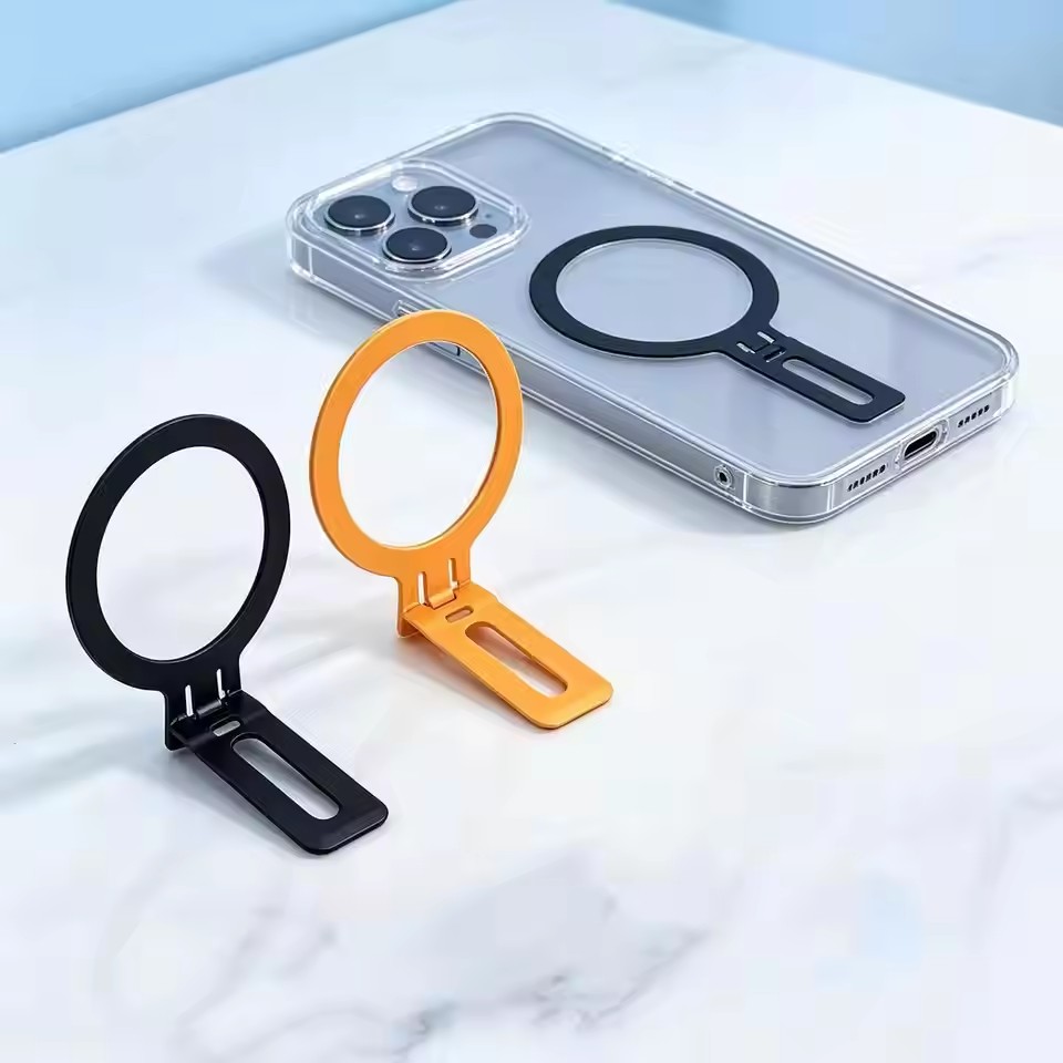 Magnetic Metal Folding Phone S - Desk Setup Stand ulasan dan harga