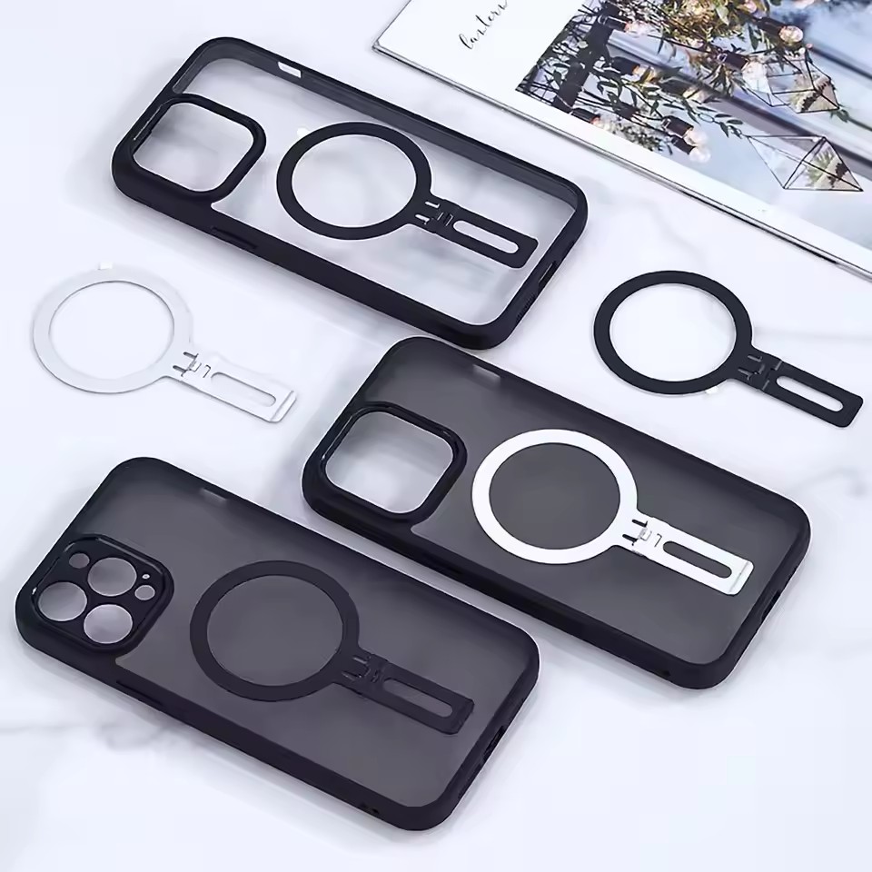 Magnetic Metal Folding Phone S - Desk Setup Stand ulasan dan harga