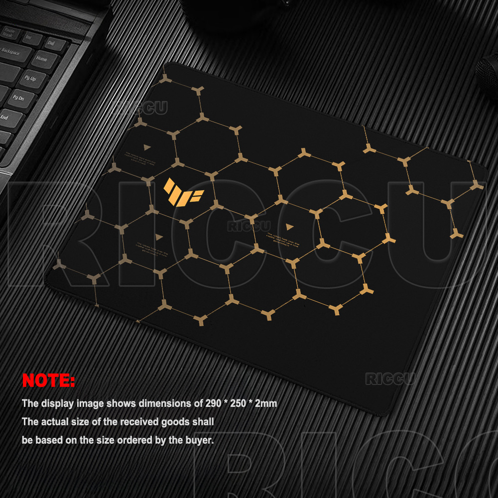 Hexagon TUF Gaming Mouse Pad R - Desk Setup Black And White ulasan dan harga