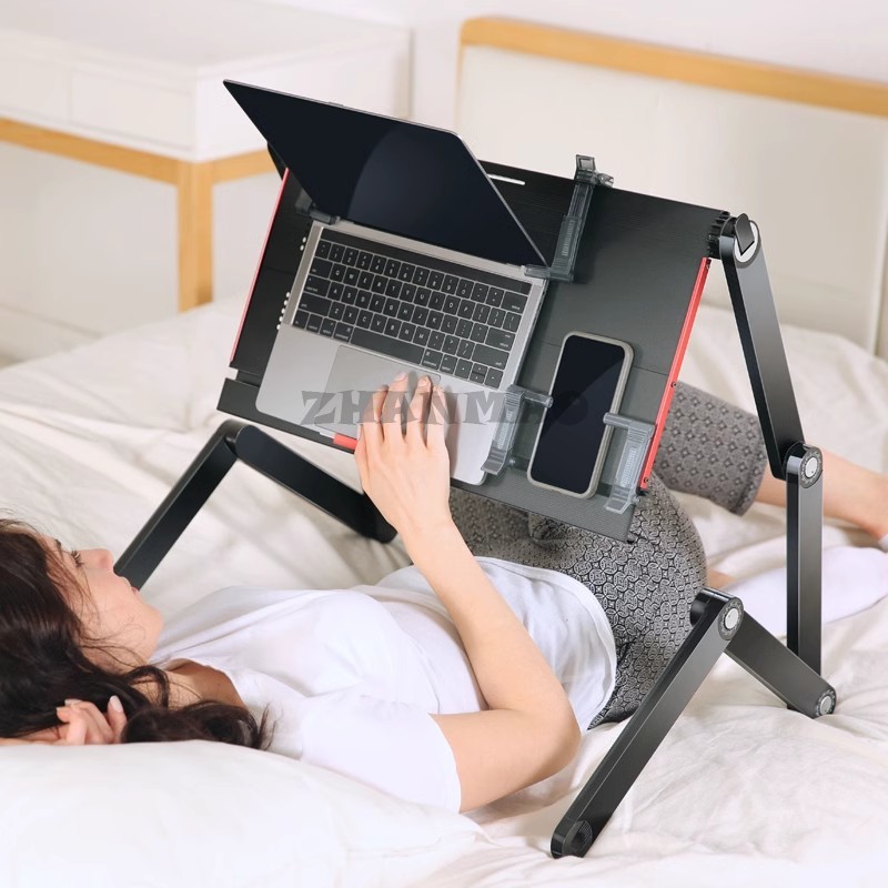 Lying Flat on The Bed, Laptop  - Desk Setup Notebook ulasan dan harga