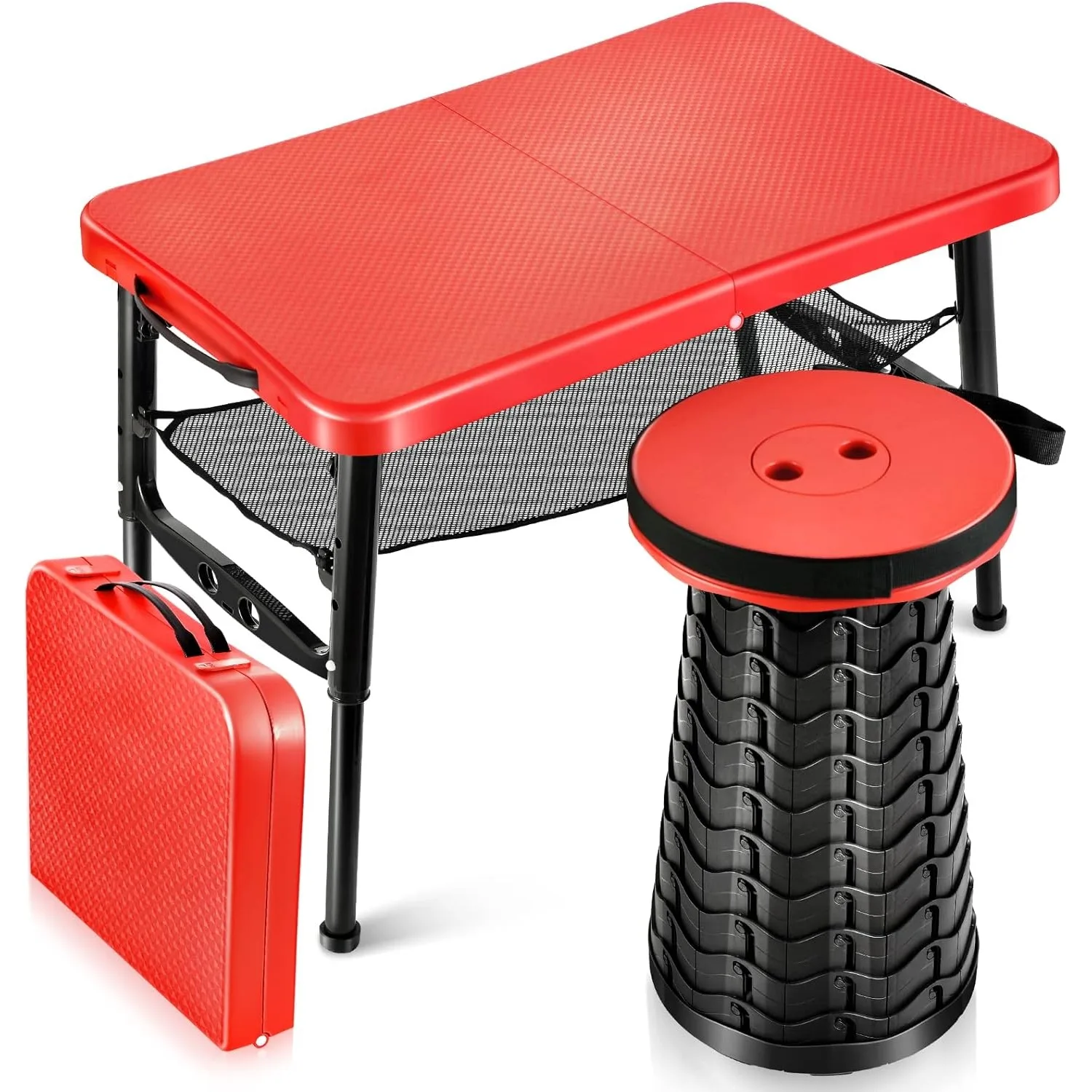 Retractable Folding Table & St - Desk Setup Notebook ulasan dan harga