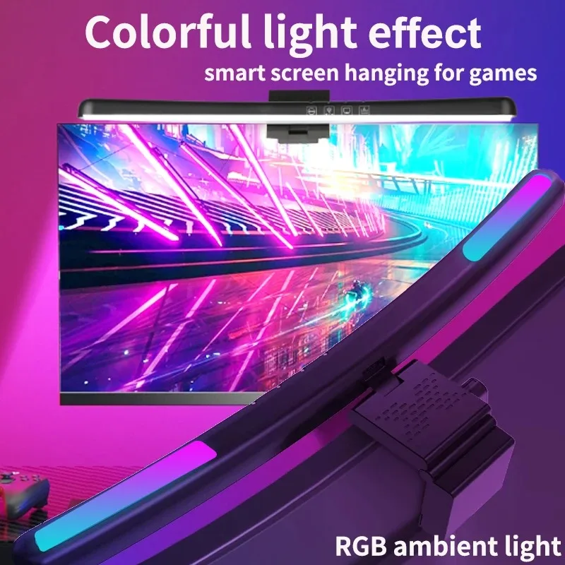 Computer Monitor Light Bar RGB - Gaming Setup Desk ulasan dan harga